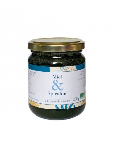 Miel à la spiruine bio 250 g