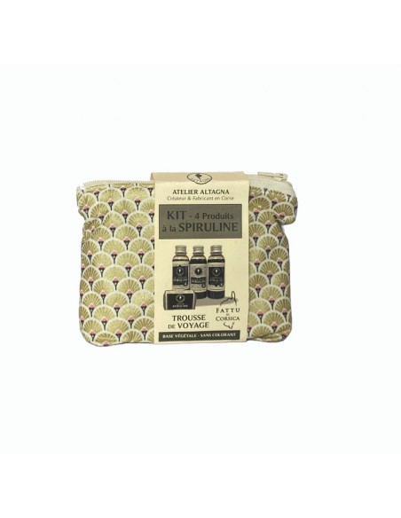 kit cosmétique spiruline