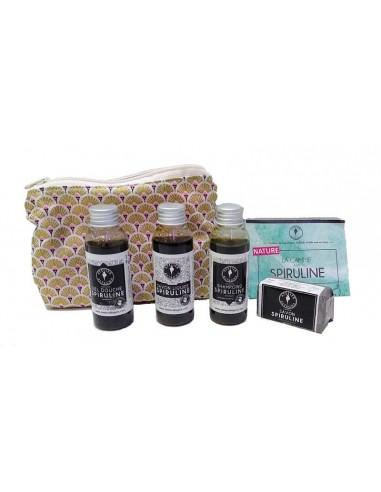 kit cosmétique spiruline détaillé