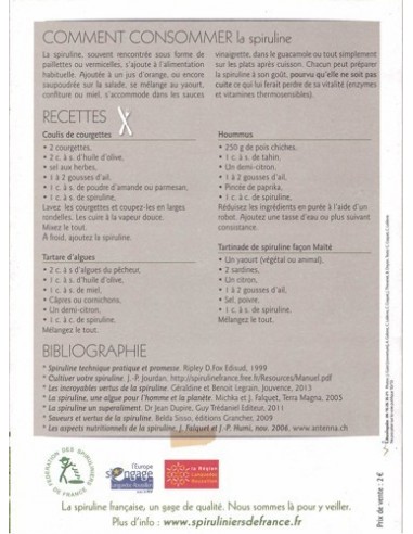 La spiruline La spiruline