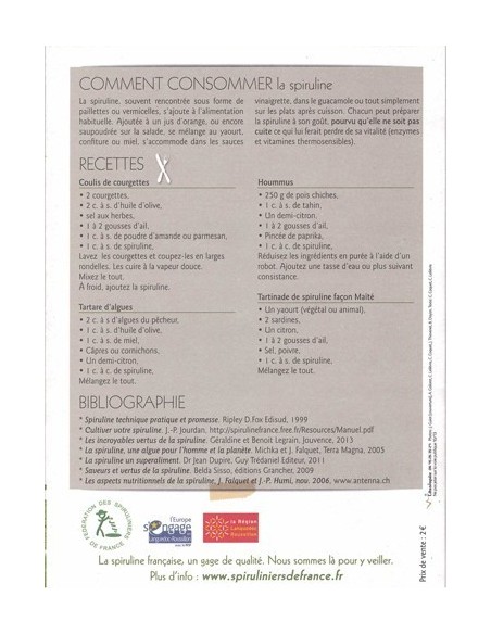 La spiruline La spiruline