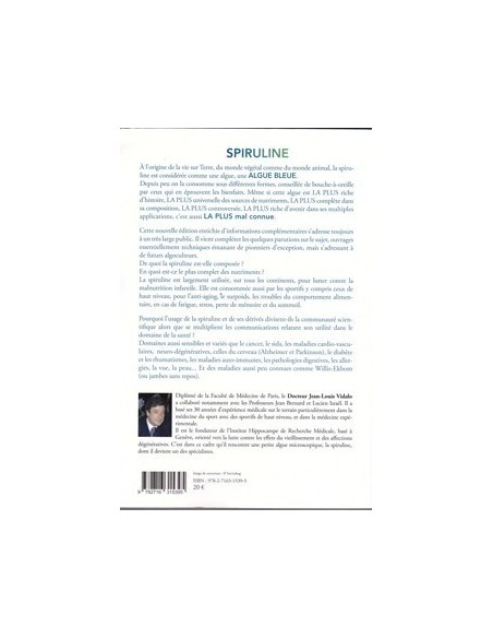 Spiruline l'algue bleue de santé et de prévention