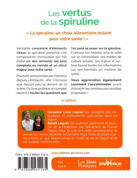 les bienfaits de la spiruline les bienfaits de la spiruline