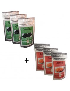 Pack 3 spiruline comprimés...