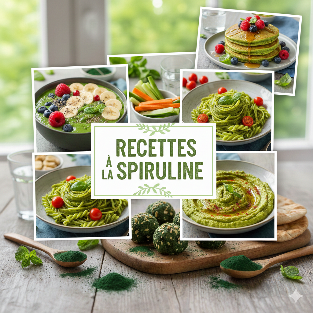 idées recette pour la spiruline en poudre bio