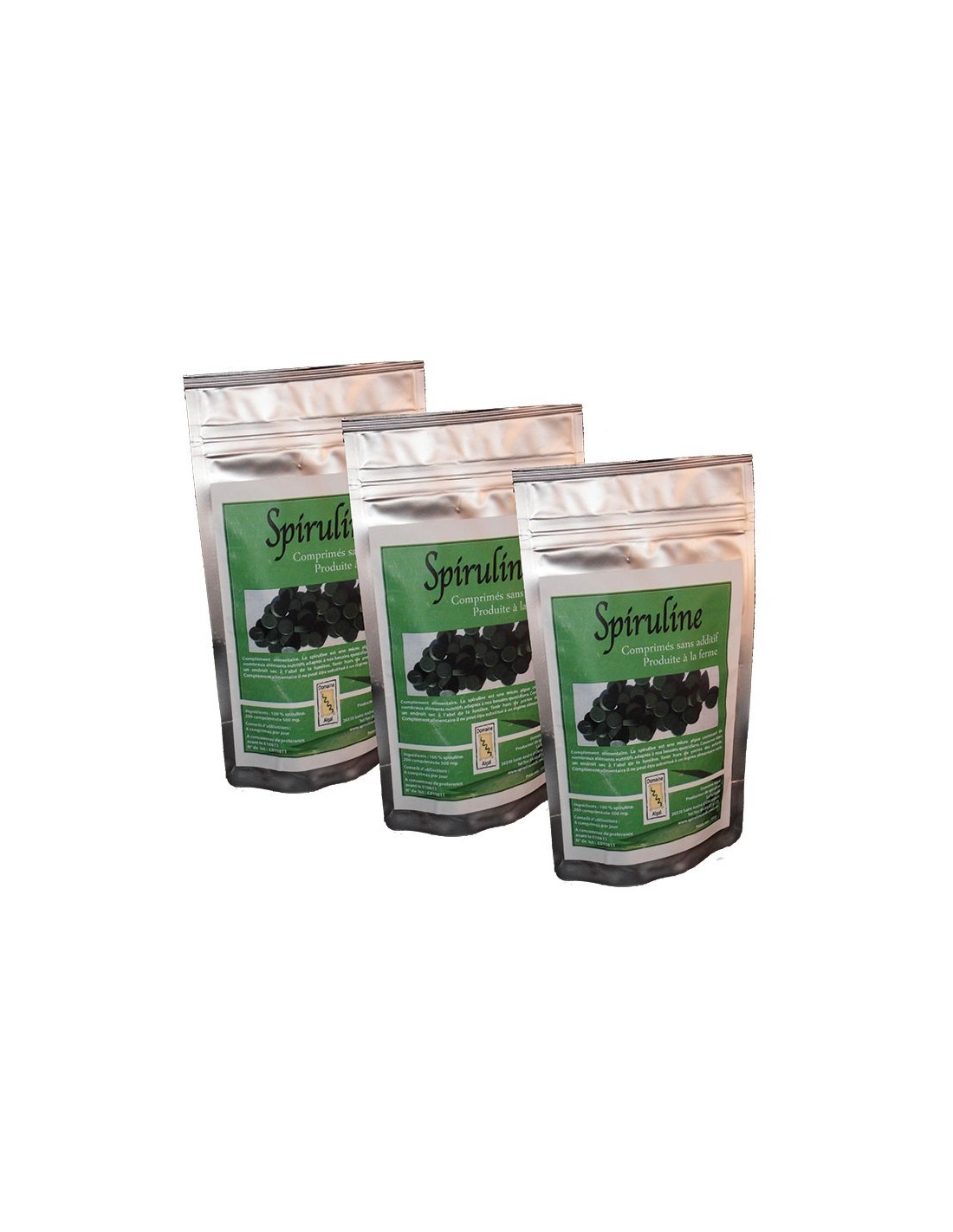 cachets spiruline