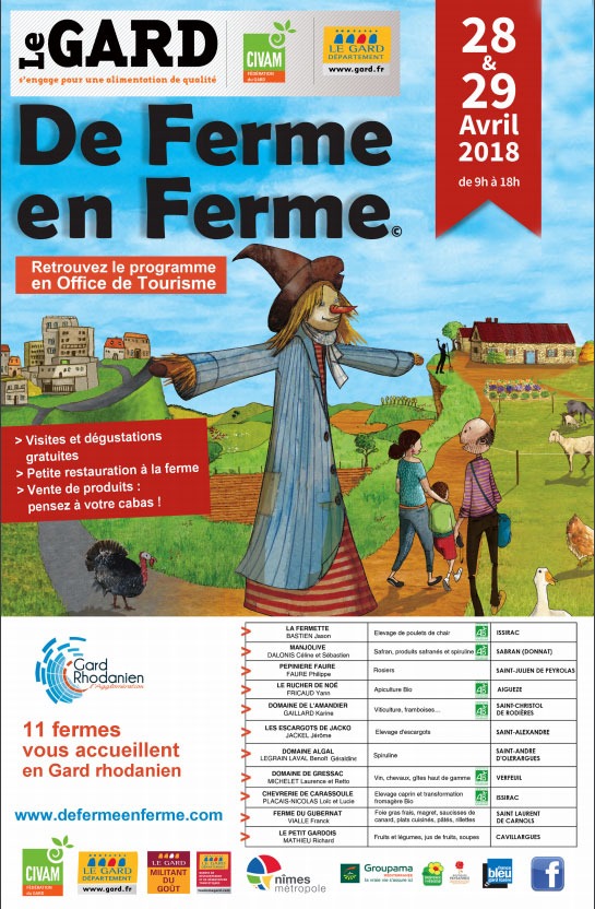 Portes ouvertes à la Spiruline du Domaine Algal le samedi 28 et dimanche 29 avril 2018