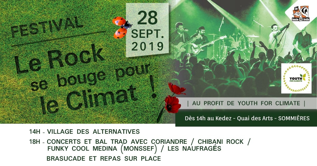 Festival le Rock se bouge pour le climat