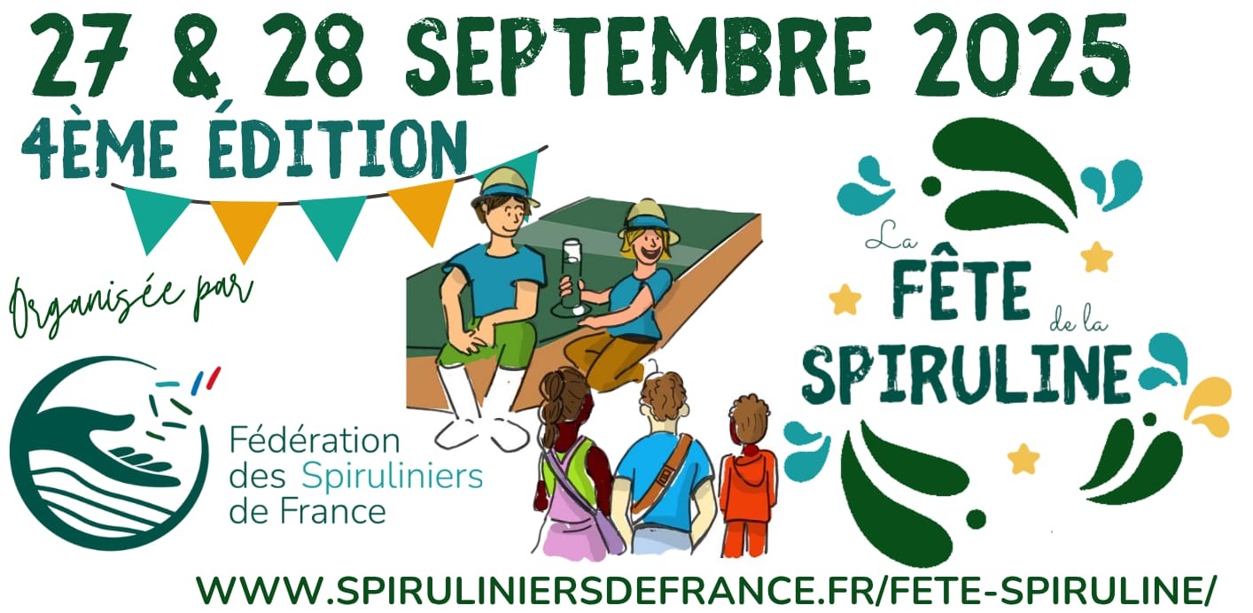 Fête de la spiruline 27 et 28 septembre 2025